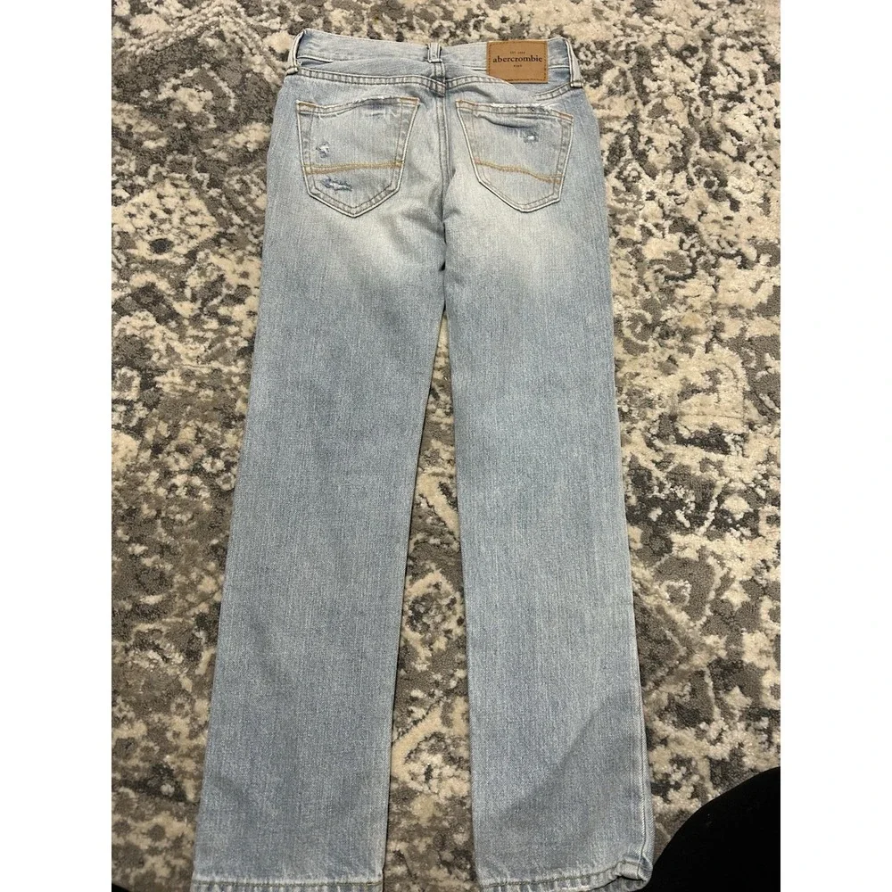 Abercrombie Kids Light Wash Distressed Jeans Boys Size‎ 10